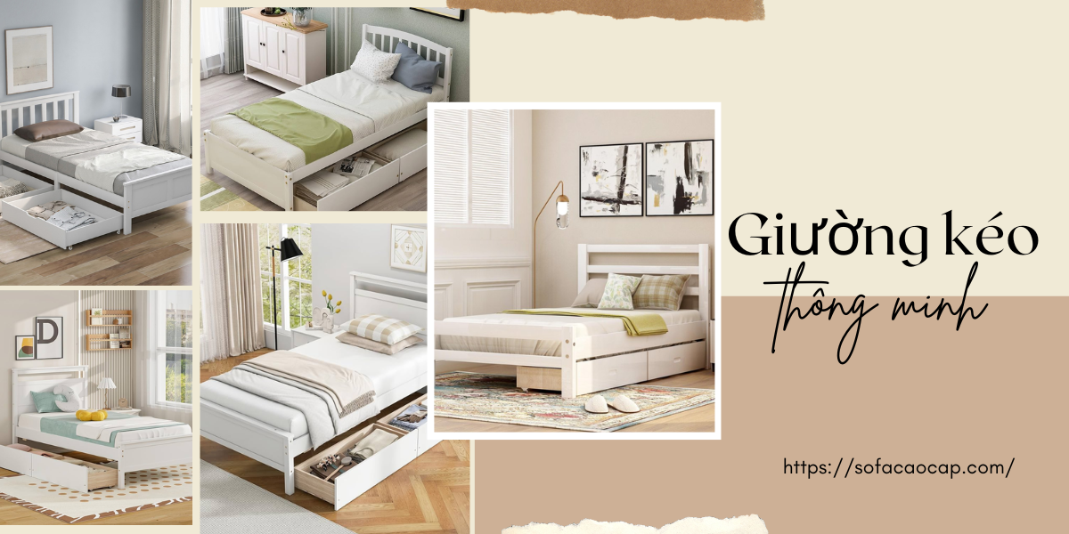 Giường tầng có tủ quần áo, thiết kế hiện đại và thông minh