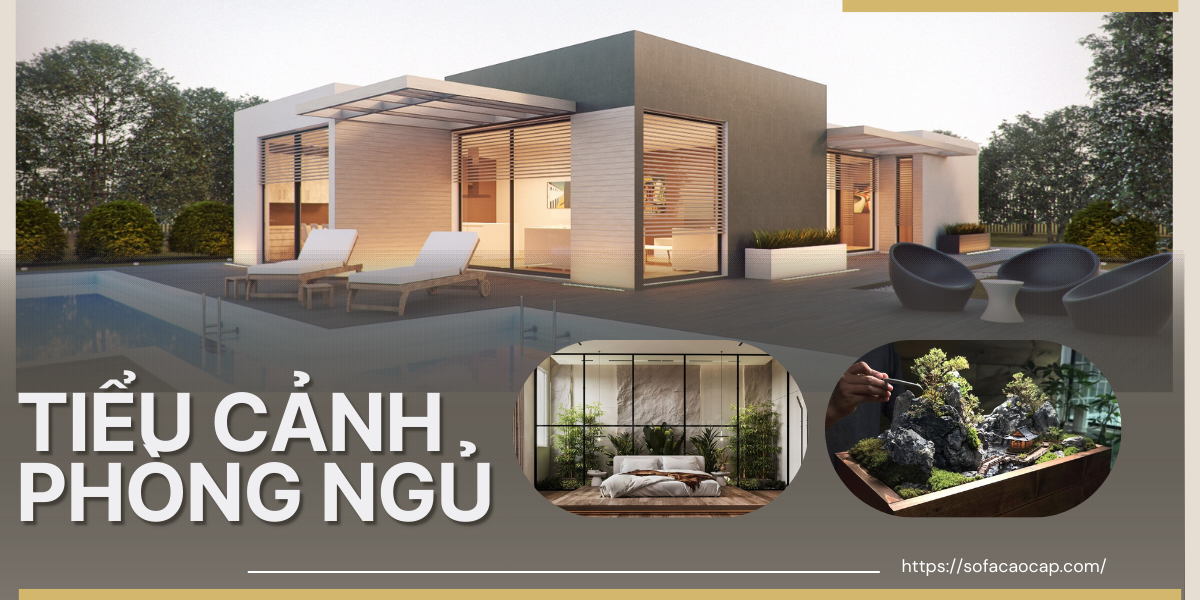 Những mẫu tiểu cảnh dành riêng cho phòng ngủ