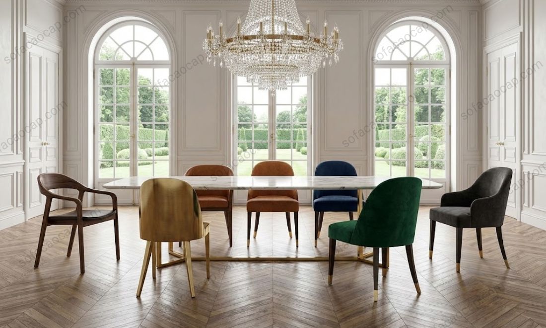 Màu sắc đa dạng, ngồi êm mông, tựa lưng thoải mái là những lý do chính khiến ghế ăn Moda luôn dẫn đầu xu hướng 