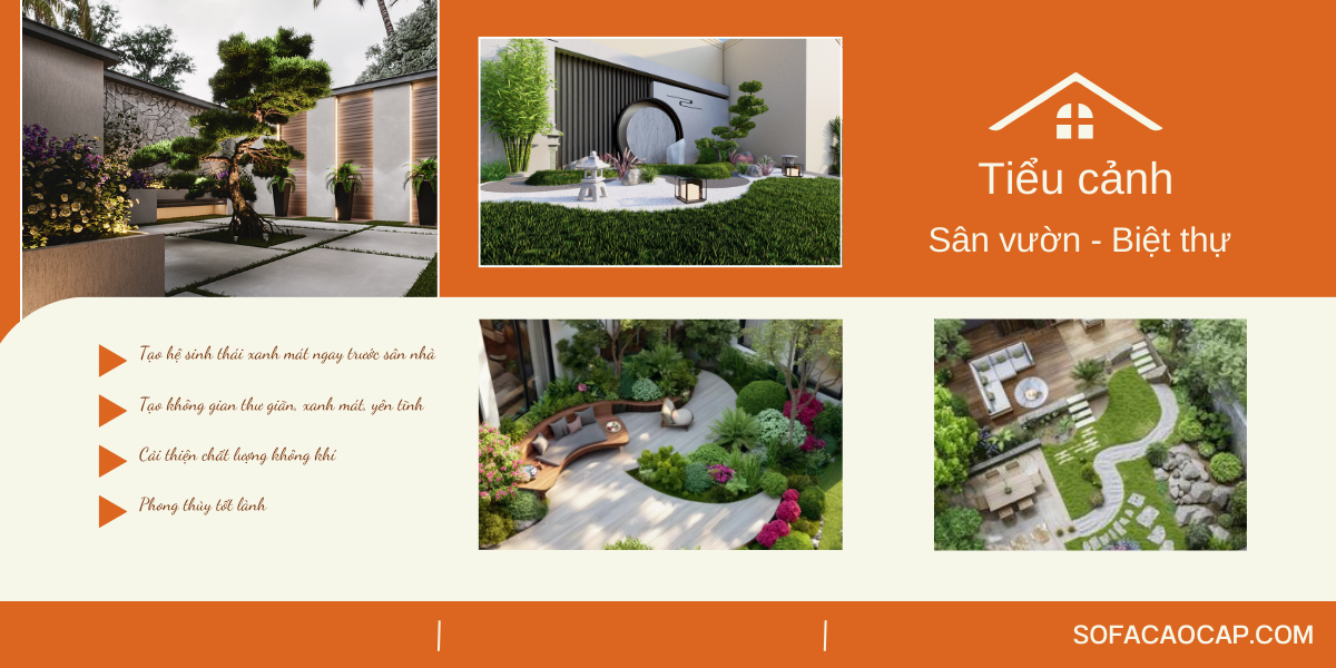 Trang trí tiểu cảnh không chỉ làm đẹp kiến trúc căn nhà mà còn tăng giá trị BĐS