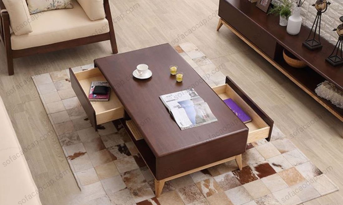 Mẫu 1 - Bàn được làm bằng gỗ tự nhiên 100%