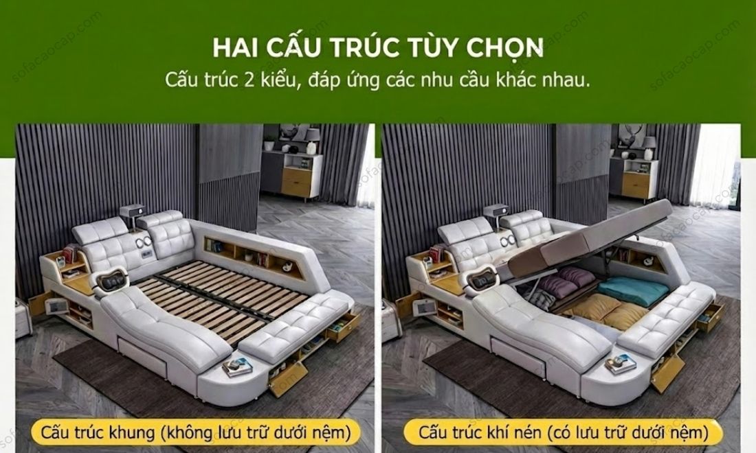 Hình ảnh mô phỏng cấu trúc khung chắc chắn và cấu trúc khí nén hiện đại với hệ thống pittong nâng đỡ.