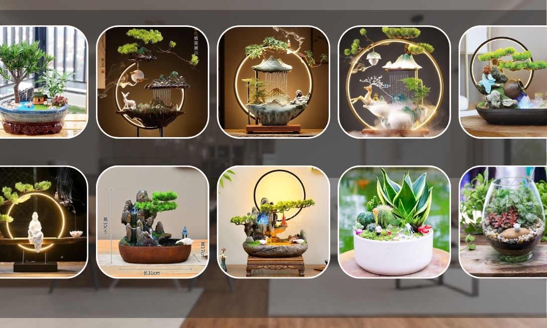 Tiểu cảnh mini từ Nội Thất Moda không chỉ là món đồ trang trí, mà còn là 'trạm sạc' năng lượng ngay trên bàn làm việc của bạn.