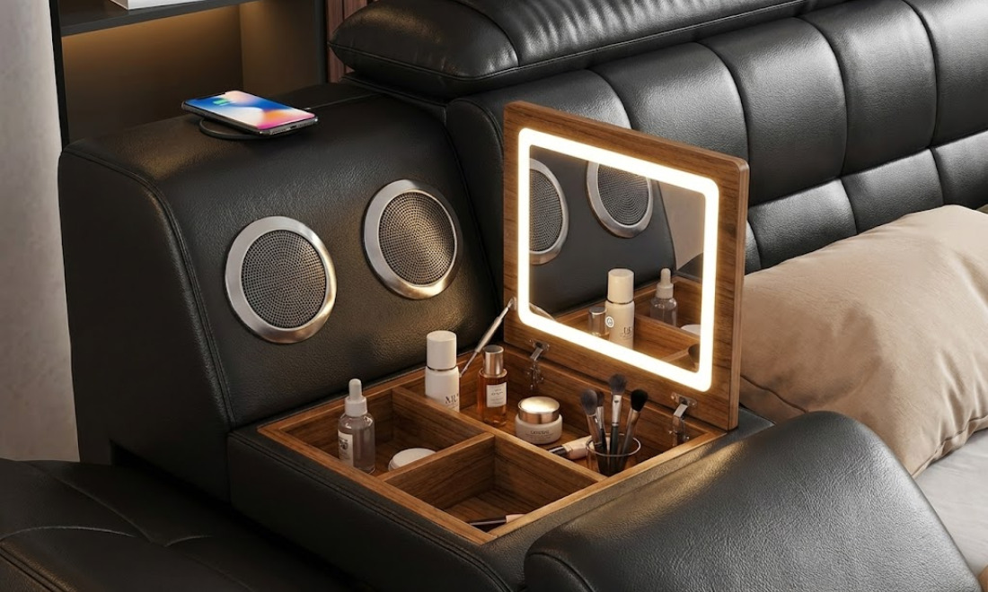 Loa Bluetooth và bàn trang điểm của GMX036