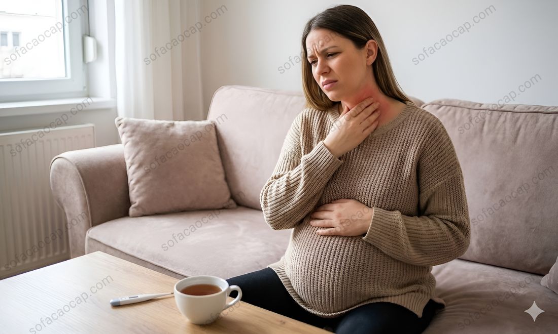 Cách trị đau họng rát cổ tại nhà cho bà bầu là sử dụng các bài thuốc có nguyên liệu từ tự nhiên - Tuyệt đối không tự ý dùng thuốc kháng sinh 