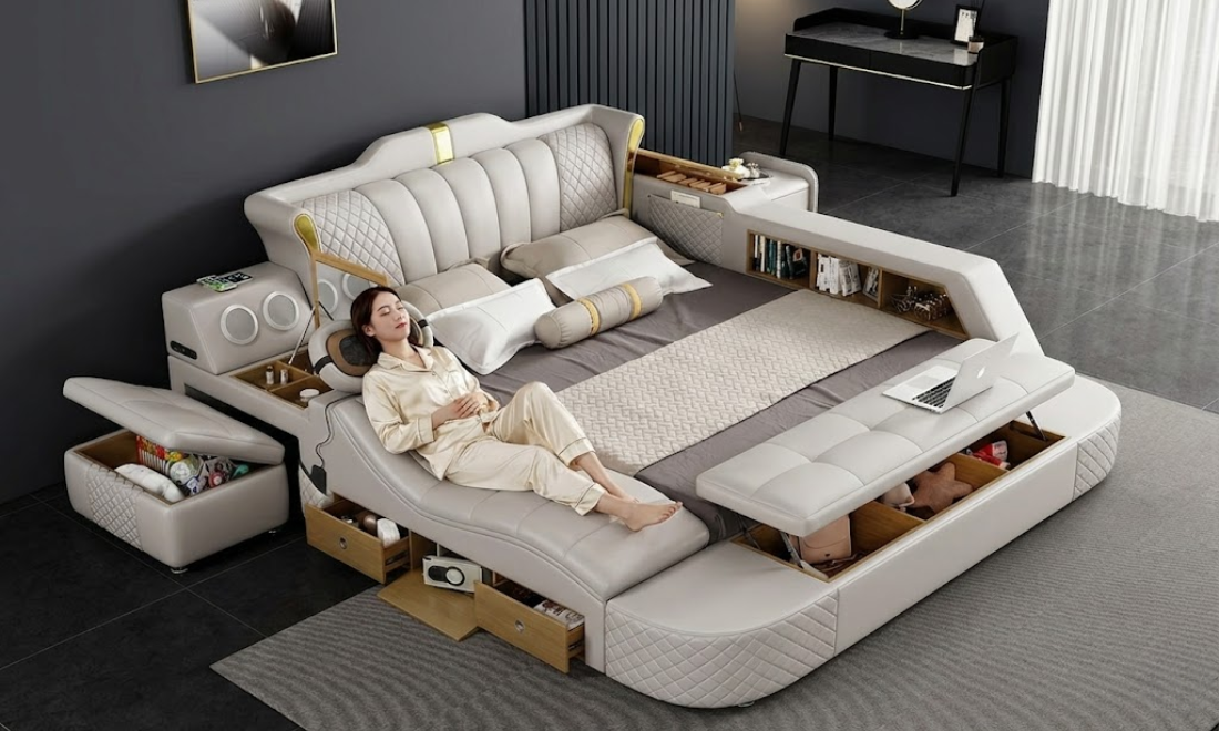 Giường massage giúp tuần hoàn máu được kích hoạt, từ đó mang lại hiệu quả cao hơn khi thực hiện các cách massage bàn tay ở trên 