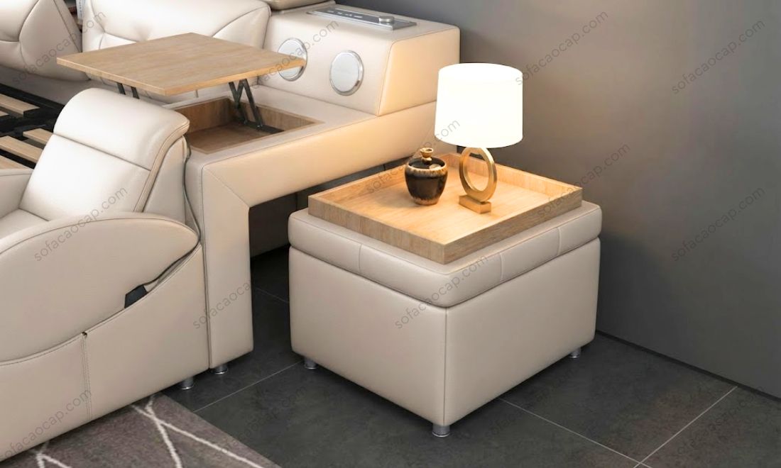 Ghế đôn di động linh hoạt của em giường ngủ massage GMX51 