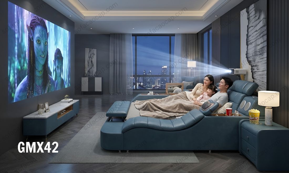 Giường ngủ thông minh có chức năng mát-xa GMX42