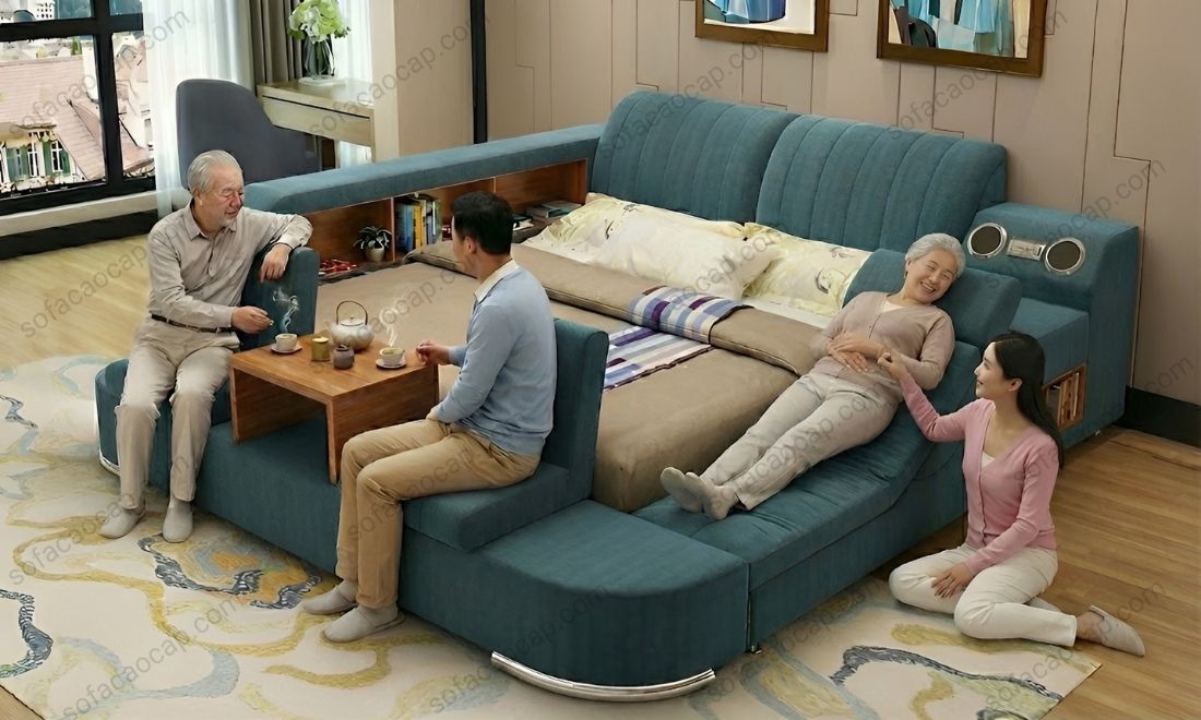 Giường ngủ có ghế mát xa của nhà Moda sinh ra để dành cho mọi đối tượng: Từ người già đến người trẻ, người mệt mỏi vì công việc cho đến đau nhức xương kinh niên 