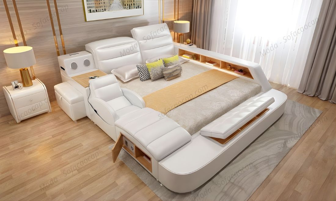 Giường ngủ thông minh có ghế massage GM041