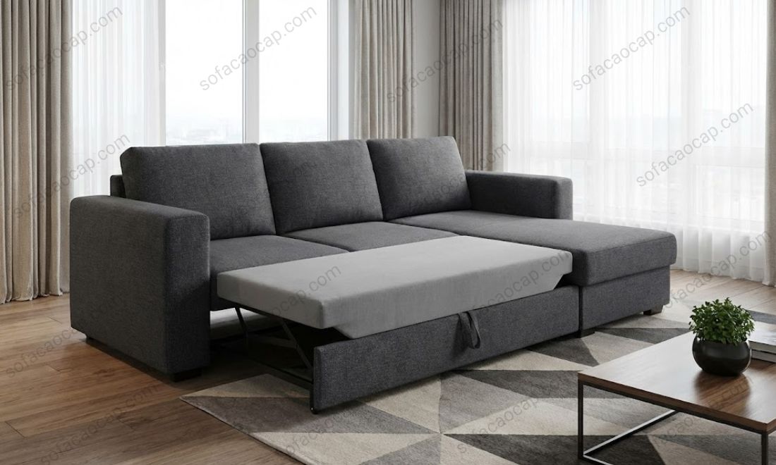 Những ai có phòng ngủ nhỏ thì nhất định phải cân nhắc mẫu giường ngủ thông minh này 