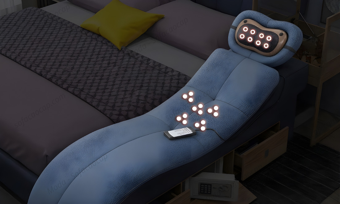 Giường ngủ đa năng tích hợp ghế massage 