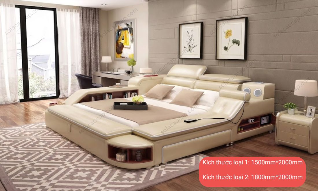 Kích thước của giường ghế massage GMX049