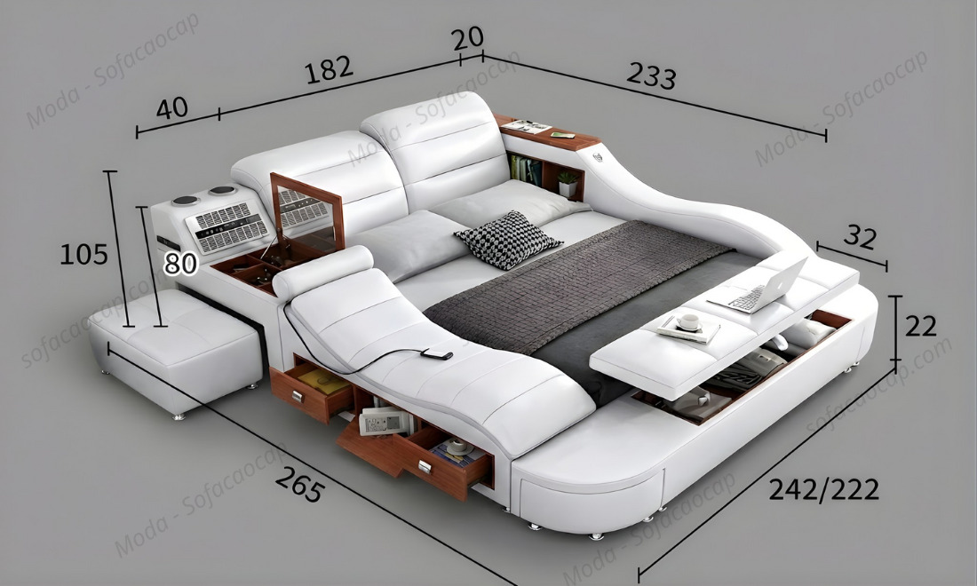 Kích thước của giường 