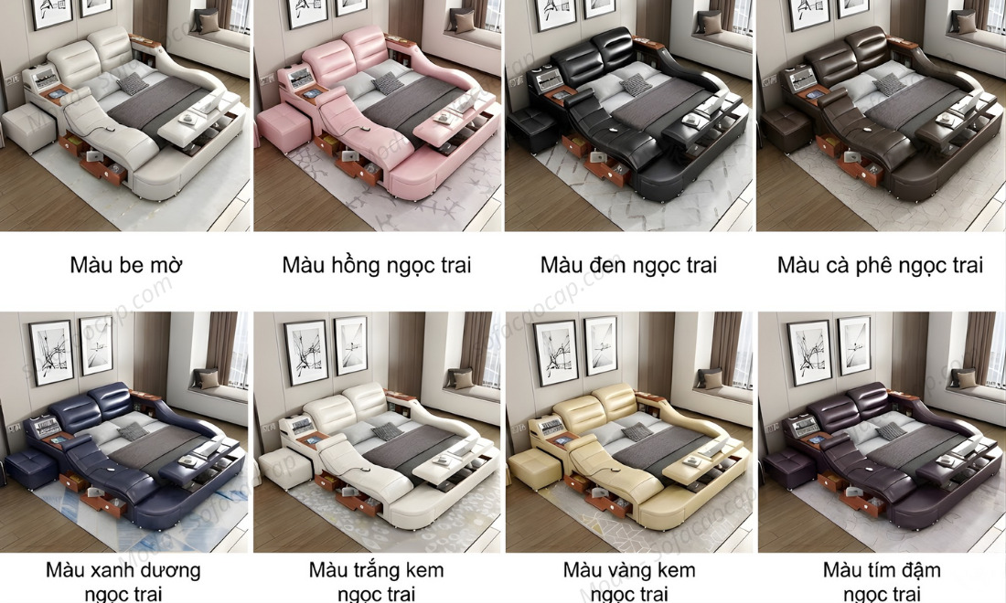 Các màu sắc của giường 