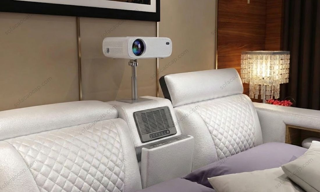 Giường đa năng có ghế massage GM 048 sở hữu hệ thống mát xa đa điểm, giúp xua tan mệt mỏi chỉ với 15 phút nằm mỗi ngày 