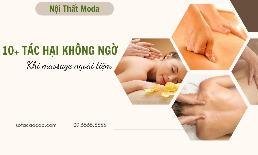 Tác Hại Không Ngờ Tới Khi Massage Ngoài Tiệm Và Giải Pháp An Toàn Hơn