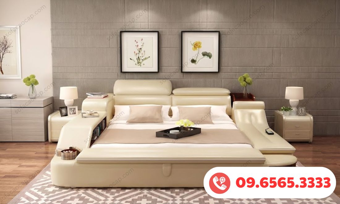 Hình ảnh toàn cảnh về em giường ngủ thông minh GMX049