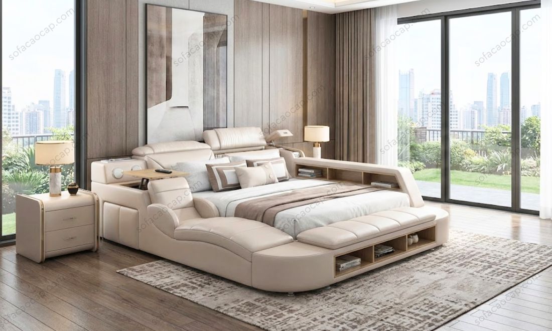 Cận cảnh thiết kế sang trọng của GMX51 - Tâm điểm đẳng cấp cho không gian phòng ngủ hiện đại 