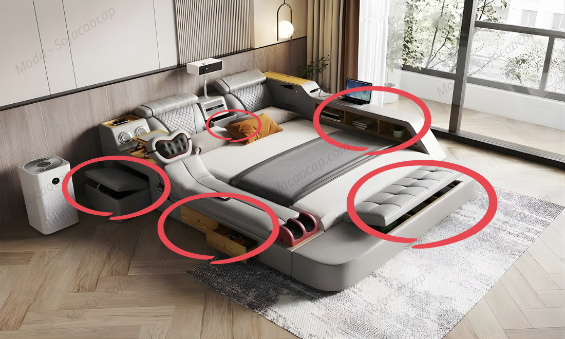 Những nơi có thể cất đồ đạc 