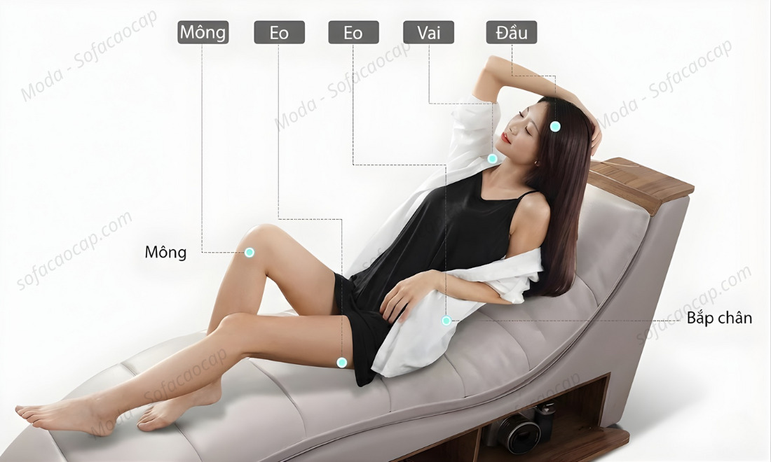 Trải nghiệm mát xa toàn thân với ghế mát xa điện cao cấp 