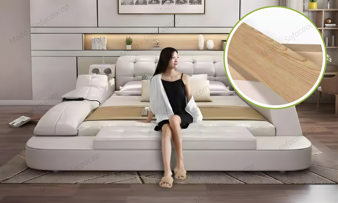 Chất liệu khung giường gm 028