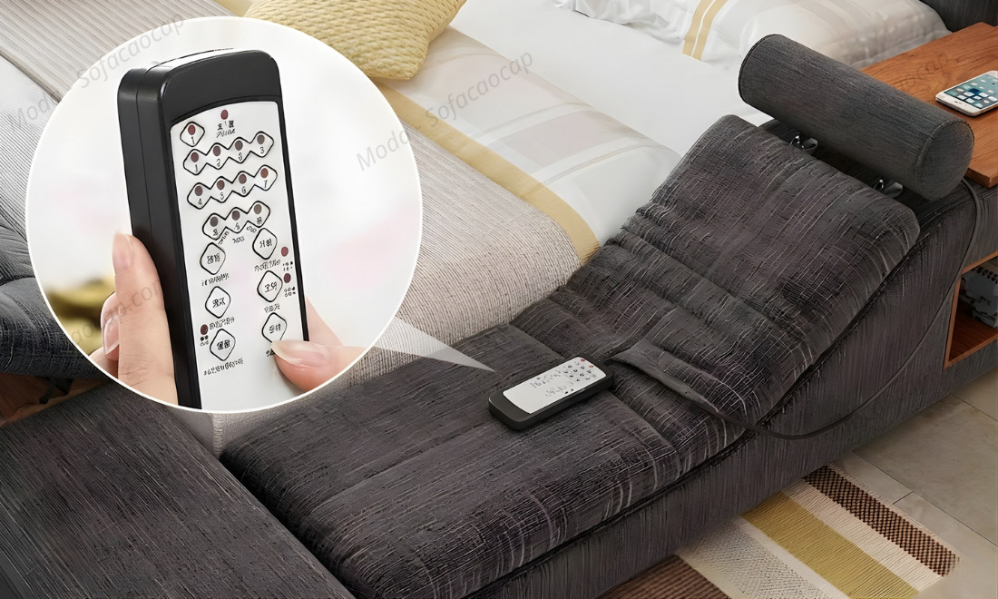 Giường ngủ thông minh tích hợp ghế massage điện 