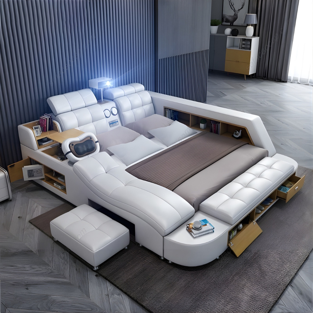 Giường ngủ có ghế massage cao cấp gm27