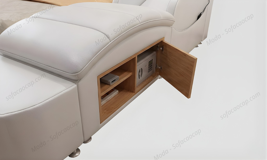 Giường ngủ massage tích hợp két sắt mini 