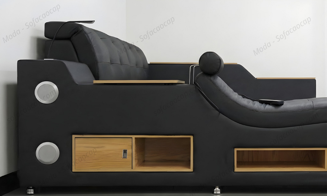 Giường ghế massage đi kèm bộ Loa Bluetooth cực sịn