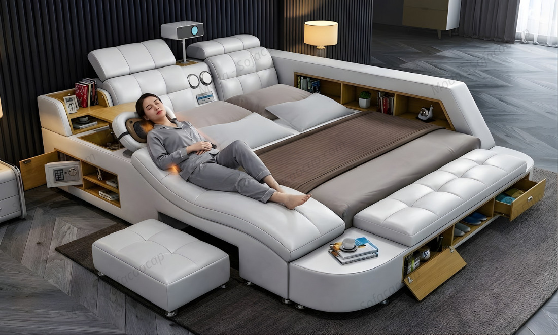 Trải nghiệm mát xa cùng giường tatami đa năng GMX 027 