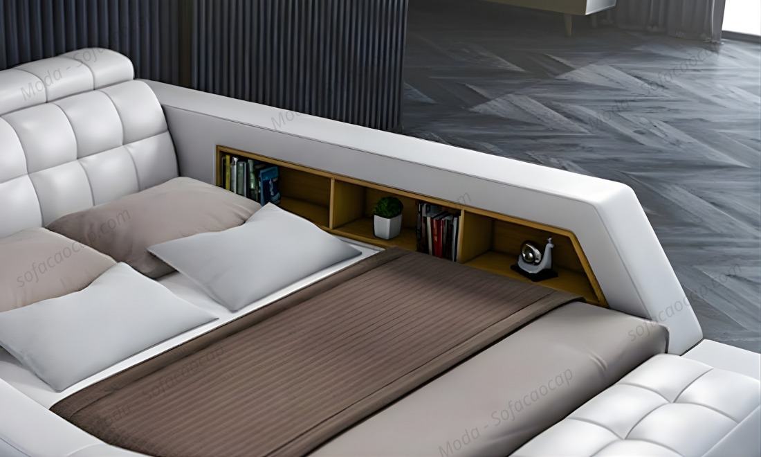 Ngăn tủ bên hông giường 