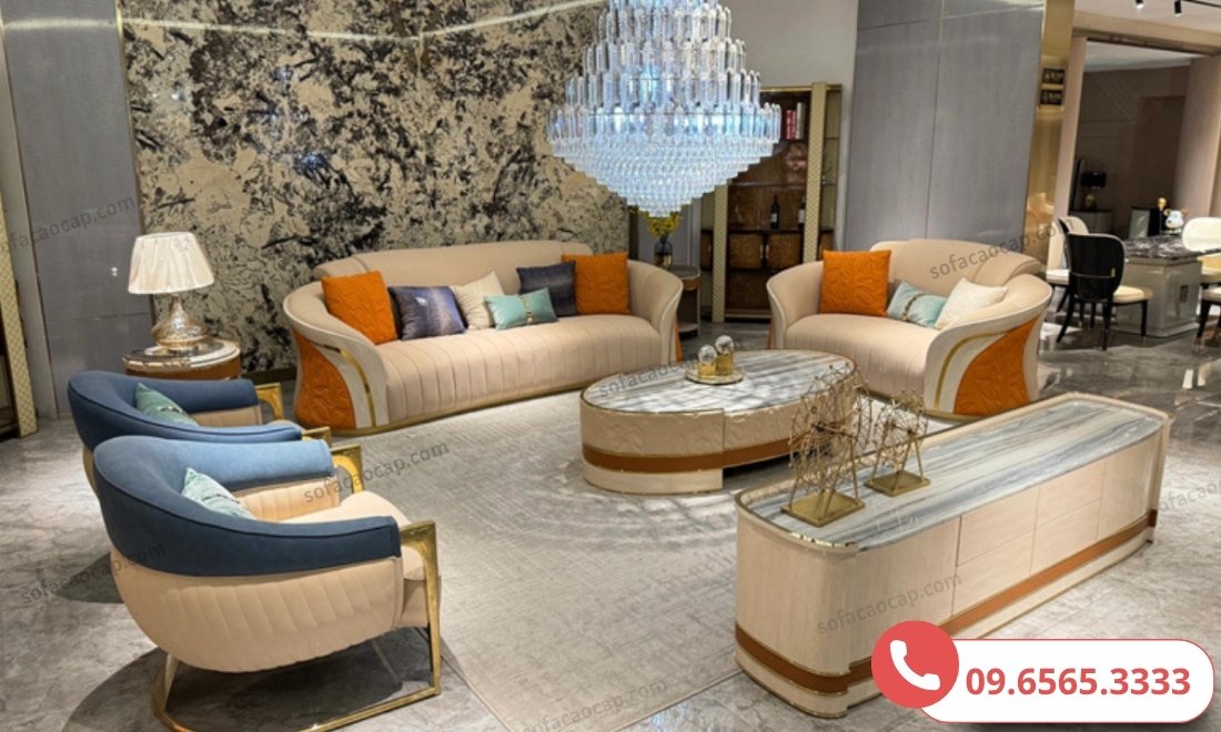 Tổng quan bộ Sofa da bò Ý SFY04 tại Nội thất Moda