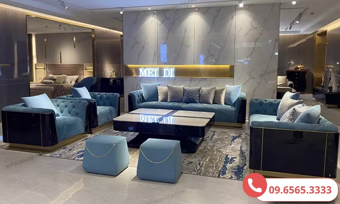 Lắp đặt tại showroom của khách hàng