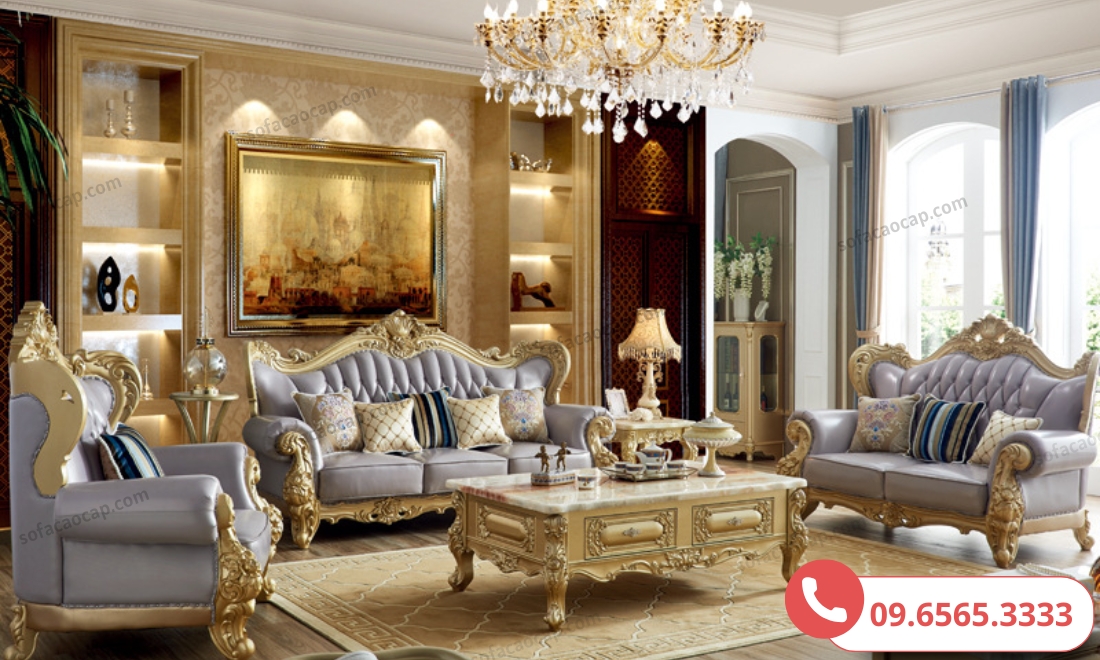 Nghệ thuật chạm khắc và dát vàng thủ công