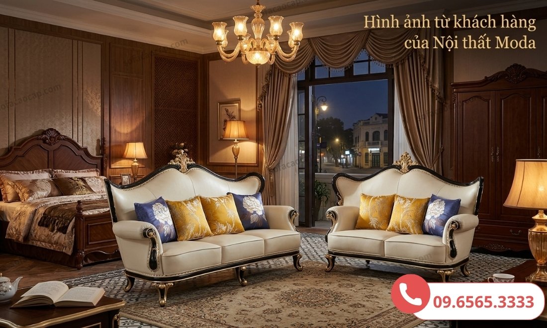 Ghế sofa nhập khẩu phong cách châu Âu SFT06